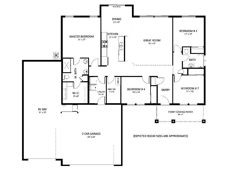 Shoshone Floorplan