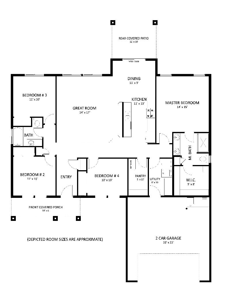 Shoshone Floorplan