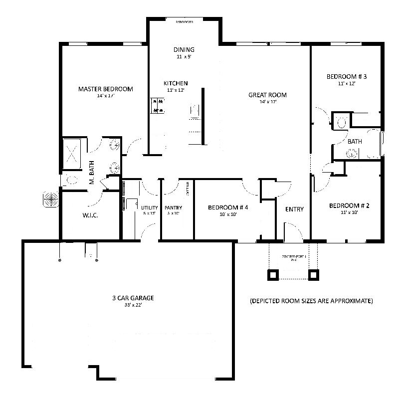 Shoshone Floorplan