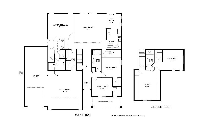 Lewiston with Bonus Floorplan